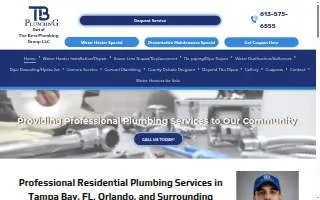 TB Plumbing website