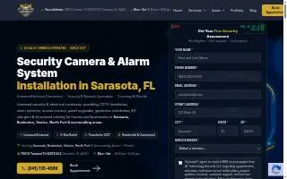All Technology Security of Sarasota website