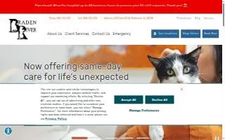 Braden River Animal Hospital of South Bradenton website