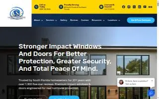 ASP Windows and Doors of Kendale Lakes website