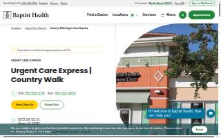 Baptist Health Urgent Care Express | Country Walk of South Miami Heights