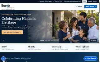Bravo Mortgage LLC of South Miami Heights website