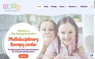 Kids Therapy Connection Doral website