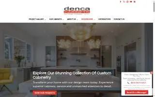 Cabinet Design Studio website