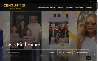 CENTURY 21 Alliance Realty of Spring Hill website