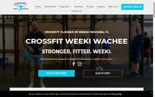 CrossFit Weeki Wachee website