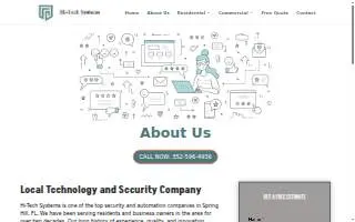 Hi-Tech Systems website