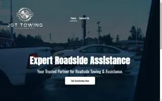 JGT Towing and Transport website