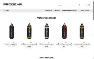 PROGEAR GYM website