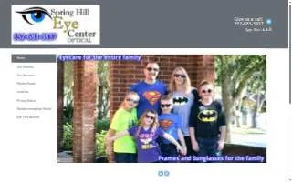 Spring Hill Eye Center Dr Jung website