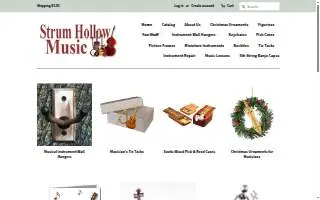 Strum Hollow Music website