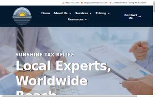Sunshine Tax Relief