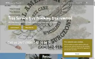 All American Tree Surgeons website