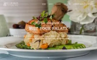 By Design Catering LLC website