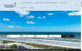 Coastal Realty & Property Management website