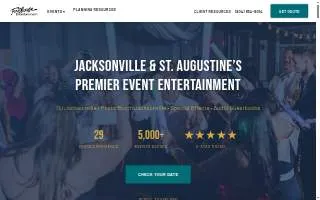 Footloose Entertainment website