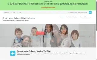 Harbour Island Pediatrics website