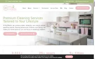 My2Maids website