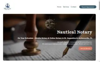 Nautical Notary website