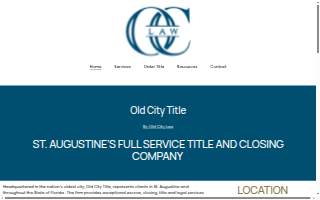Old City Title