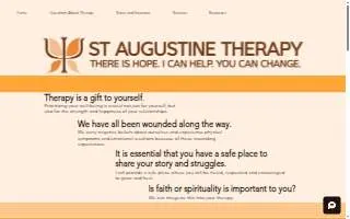 St. Augustine Therapy website