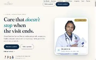 Cloud Care Medicine website