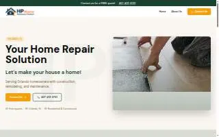 HP Home Maintenance Solutions LLC website