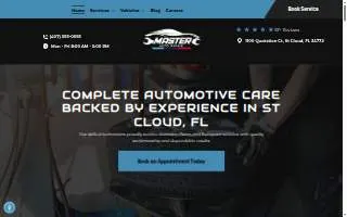 Master Auto Repair of St. Cloud website
