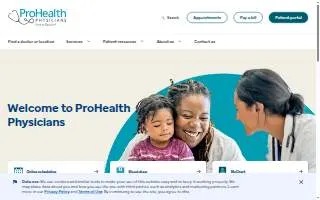 ProHealth Home Care website