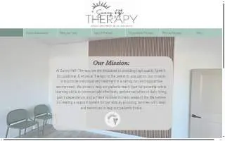 Sunny Path Therapy website
