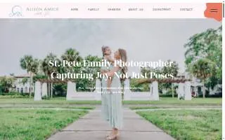 Alison Amick Photography website