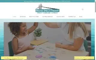 Bridge Speech Therapy, LLC website