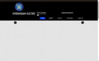 Everingham Electric website