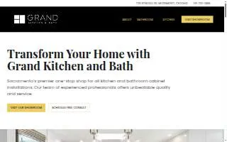 Grand Kitchen and Bath website