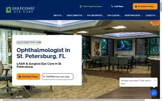 Gulfcoast Eye Care - St. Petersburg website