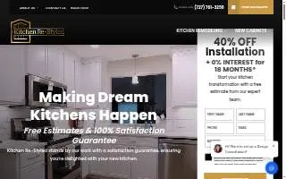 Kitchen Re-Styled website