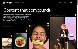 Snappr Photography website