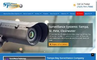 Surveillance Technology Inc. of St. Petersburg website