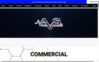 AVS Tech – Security Cameras, Alarms & Access Control of Stuart website