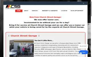 Church Street Garage of Stuart website