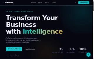 Flo Faction Creative & Business Solutions website