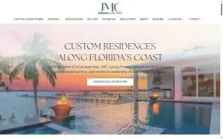 JMC Luxury Homes, John Cherveny General Contractor website