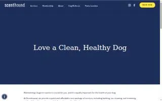 Scenthound of Stuart website