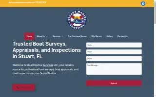 Stuart Marine Services LLC website