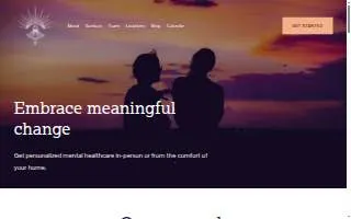 Sunglow Counseling website