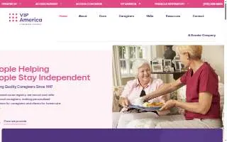 VIP America, LLC website