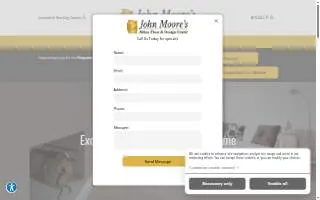 John Moore Flooring website