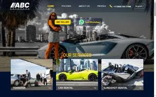 Abc Autocars website