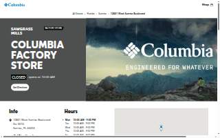 Columbia Factory Store of Sunrise