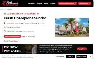 Crash Champions Collision Repair Sunrise